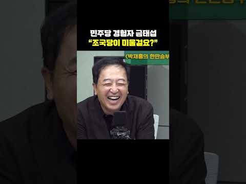 민주당 경험자 <strong>금태섭</strong> "조국당이 미울걸요?"[한판승부]