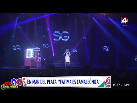 Algo Contigo - Fátima Florez es Susana Giménez en Algo Contigo