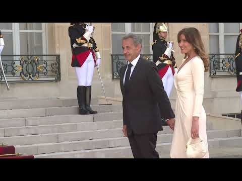 Des personnalités arrivent au dîner en l'honneur de Biden à l'Elysée | AFP Images