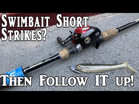 short striking your swimbait follow up with this