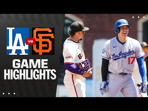 Dodgers vs. Giants Game Highlights (7/13/25) | MLB Highlights