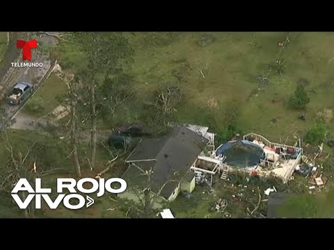 EN VIVO: Vea la destrucción causada por los tornados en Georgia | Al Rojo Vivo | Telemundo
