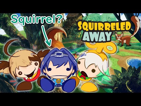 【SQUIRRELED AWAY】Kronii pet? with @holoen_gigimurin & @OuroKronii !!!
