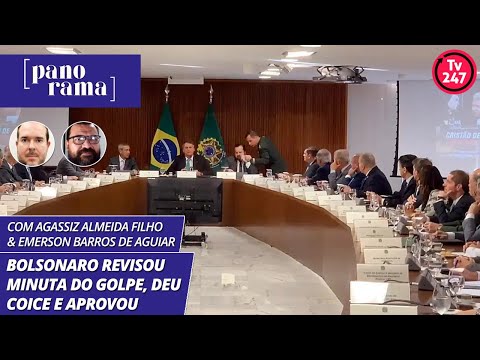 Panorama - Bolsonaro revisou minuta do golpe, deu coice e aprovou