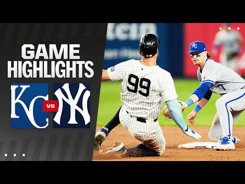 Royals vs. Yankees Game Highlights (9/9/24) | MLB Highlights