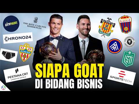 SIAPA PALING <strong>KAYA</strong>?! INILAH DERETAN KERAJAAN BISNIS RAKSASA CRISTIANO RONALDO VS LIONEL MESSI!