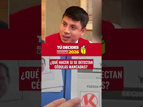¿Qué hacer si detectas cédulas marcadas? Esto es lo que dije vocero de JNE #trome #elecciones2026