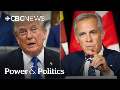 Trump posts insulting memes while Carney hits back with retaliatory tariffs | Power &amp; Politics