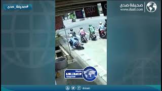 حادث عجيب لفتاة