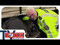 Schrott-LKW na A12 midzy Berlinem a Frankfurtem