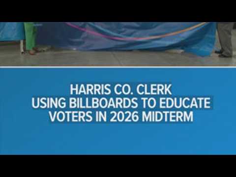 Election billboards designed to educate voters