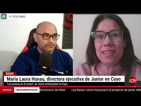 María Laura Hunau, directora ejecutiva de Junior en Cuyo