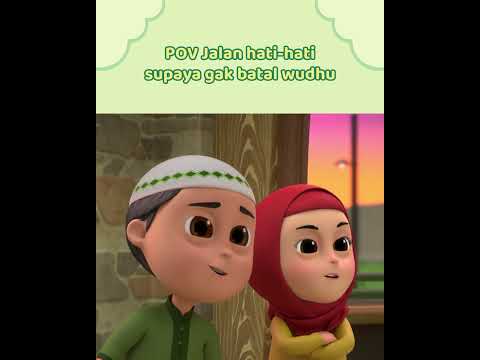 Siapa yang kalau udah wudhu terus jaga-jaga banget karena takut gak sengaja batal? ☺️#NussaRarra