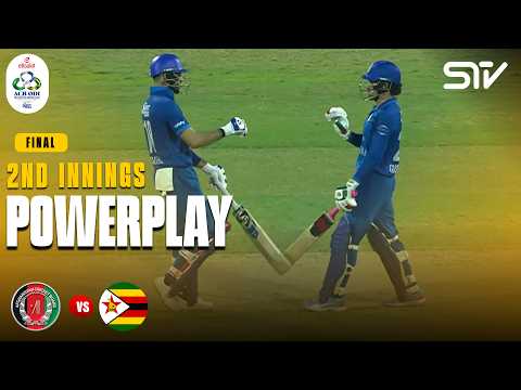2nd Innings Powerplay | Afghanistan vs Zimbabwe | Final | ODI Tri-<strong>Series</strong> <strong>2026</strong> | M9R1H
