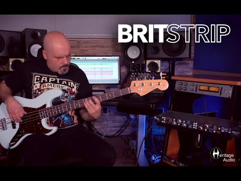 BRITSTRIP - Bass recording through the Britstrip's D.I. with Oscar Morgado