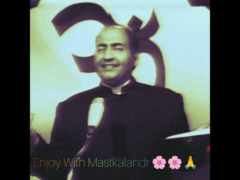 man tarpat Hari darshan ko aaj_MohamadRafi live with NaushadAli&SakeelBadayuni_God is singingfor GOD