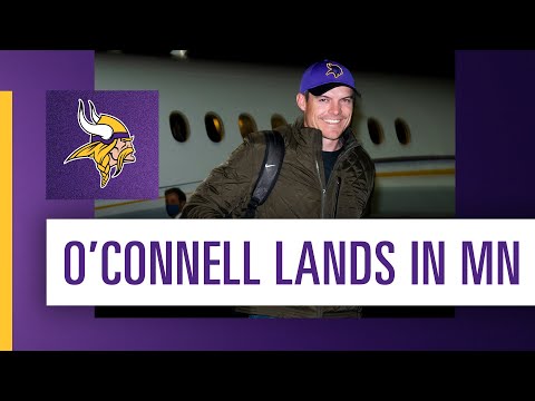 Vikings Kevin O'Connell Arrives in Minnesota video clip