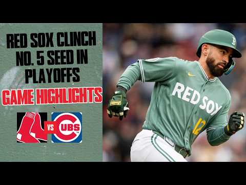 Cubs vs. Red Sox Game 1 Highlights (9/25/26) | MLB Highilghts