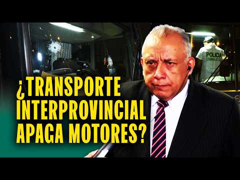 Ola de ataques a buses interprovinciales: Dirigentes evalúan realizar un paro si continúan atentados