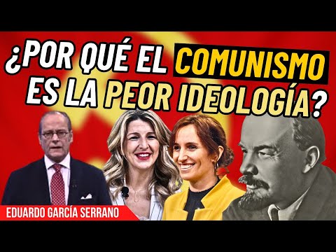 Eduardo García Serrano a la descarnada ideología comunista: “Es corrosiva, terrorífica y miserable”