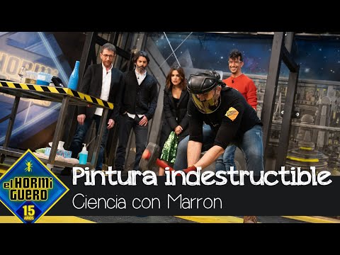 Marron trae la pintura indestructible - El Hormiguero