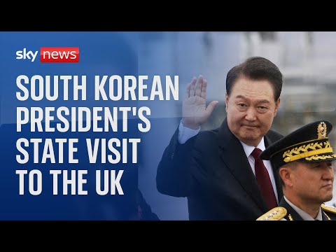 Watch live: South Korean president's state visit to the UK