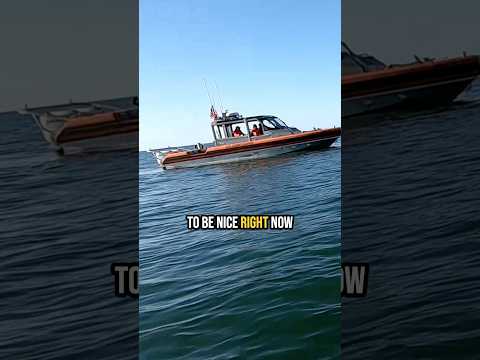 Forgot my flares and the coast guard found out! #fishing