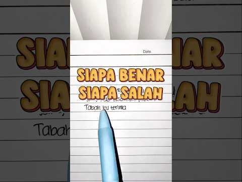 SIAPA BENAR SIAPA SALAH - Iwan Salman (Lyrics) || "Sedalam mana kepalsuan" || Viral Tiktok