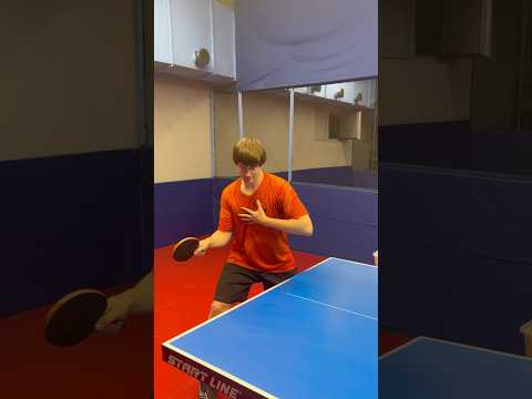 Как играть подставкой/How to play with a block#настольныйтеннис #tabletennis