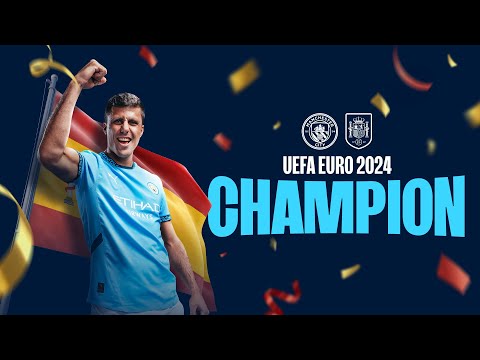 RODRI RETURNS! | Euro 2024 winner and player of tournament is back!