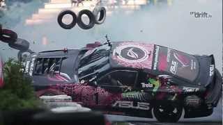 Pawel Trela two crashes on EEDC 2 | Prodrift.lv