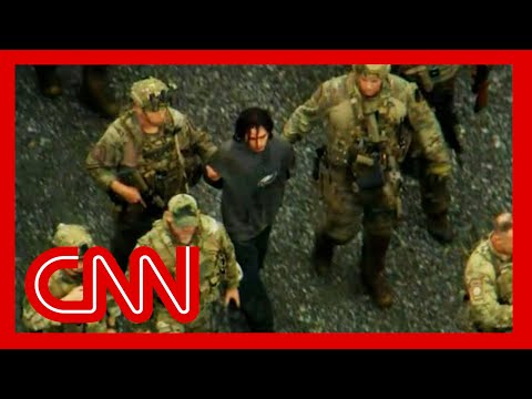 Video shows moment escaped Pennsylvania killer is captured