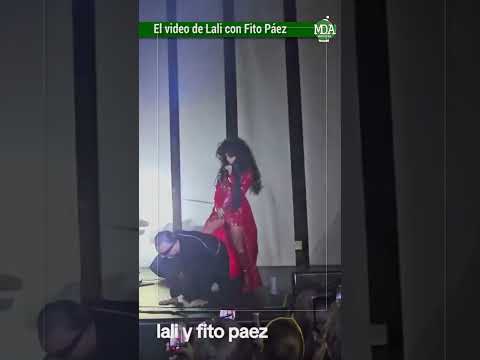 El PECULIAR VIDEO de LALI ESPÓSITO y FITO PAEZ en PLENO SHOW