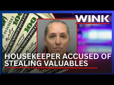 Cape Coral housekeeper accused of stealing $25K in jewelry from family