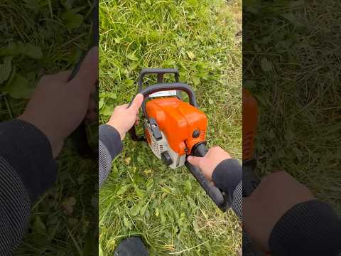 STIHL - MS 180 запуск і робота