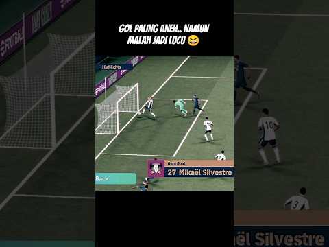 ADA DUA KEJADIAN UNIK DALAM PROSES GOL INI 😭🤣 #efootball #owngoals #funny