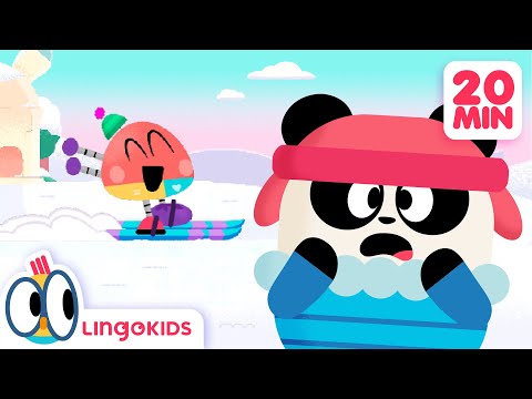 WINTER IS HERE ❄️ The Best CARTOONS for Kids | Lingokids