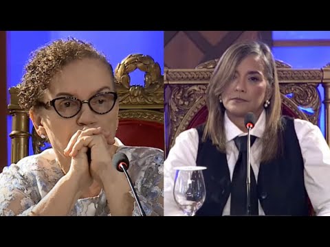Tenso debate: Mirian Germán Brito vs. jueza aspirante al TC por 3 causales