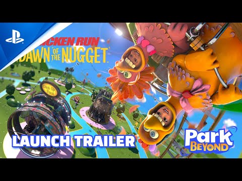 Park Beyond - Chicken Run: Dawn of the Nugget Launch Tailer | PS5 Games