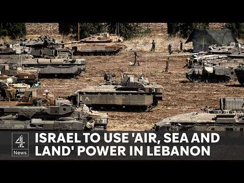 Israel Lebanon ground invasion believed imminent as tanks mass at border