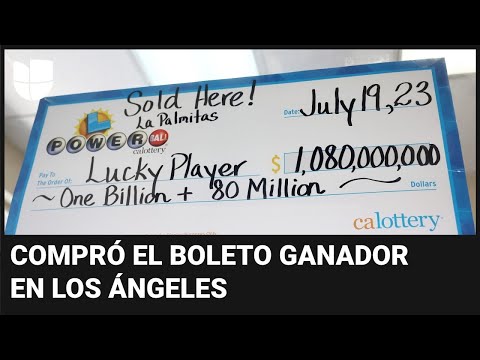 Revelan quién es la hispana que ganó más de $1,000 millones en un histórico sorteo del Powerball