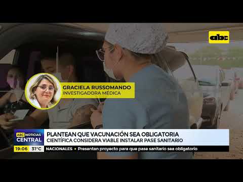 Russomando plantea vacunación obligatoria