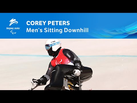 Athletics 🎽 🇳🇿 New Zealand's Corey Peters GOLD Medal Run | Para Alpine Skiing | Beijing 2022 Winter Paralympics