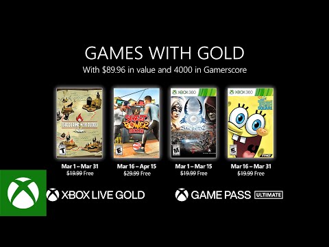 Xbox - March 2022 Games with Gold