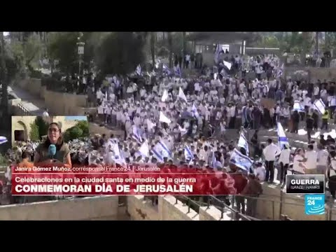 Informe desde Jerusalén: ultras judíos israelíes exigen reocupar Gaza en la tensa Marcha de Banderas