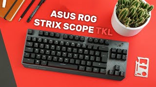 Vidéo-Test Asus ROG Strix Scope TKL par GamerTech