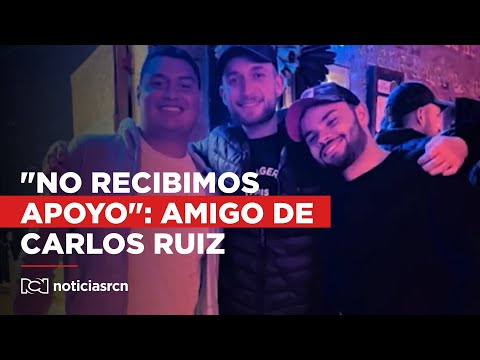 No recibimos apoyo de Corferias: amigo de Carlos David Ruiz, joven hallado muerto