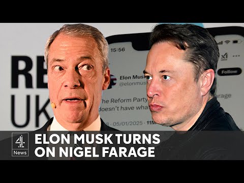 Elon Musk says Farage 'doesn't have what it takes’ to lead Reform