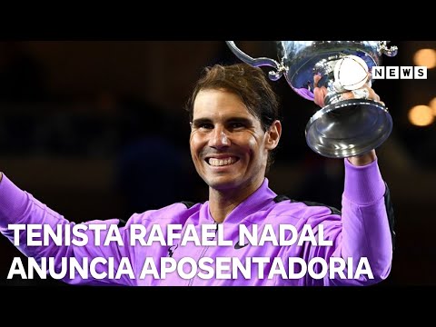 Tenista Rafael Nadal anuncia aposentadoria aos 38 anos