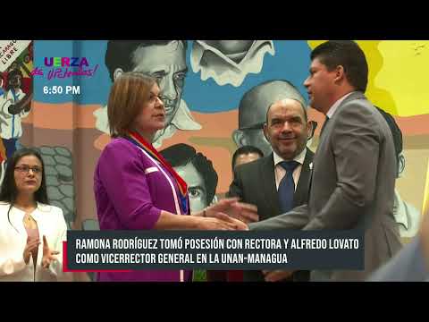 Toman posesión autoridades de la UNAN-Managua en período 2022-2026 - Nicaragua